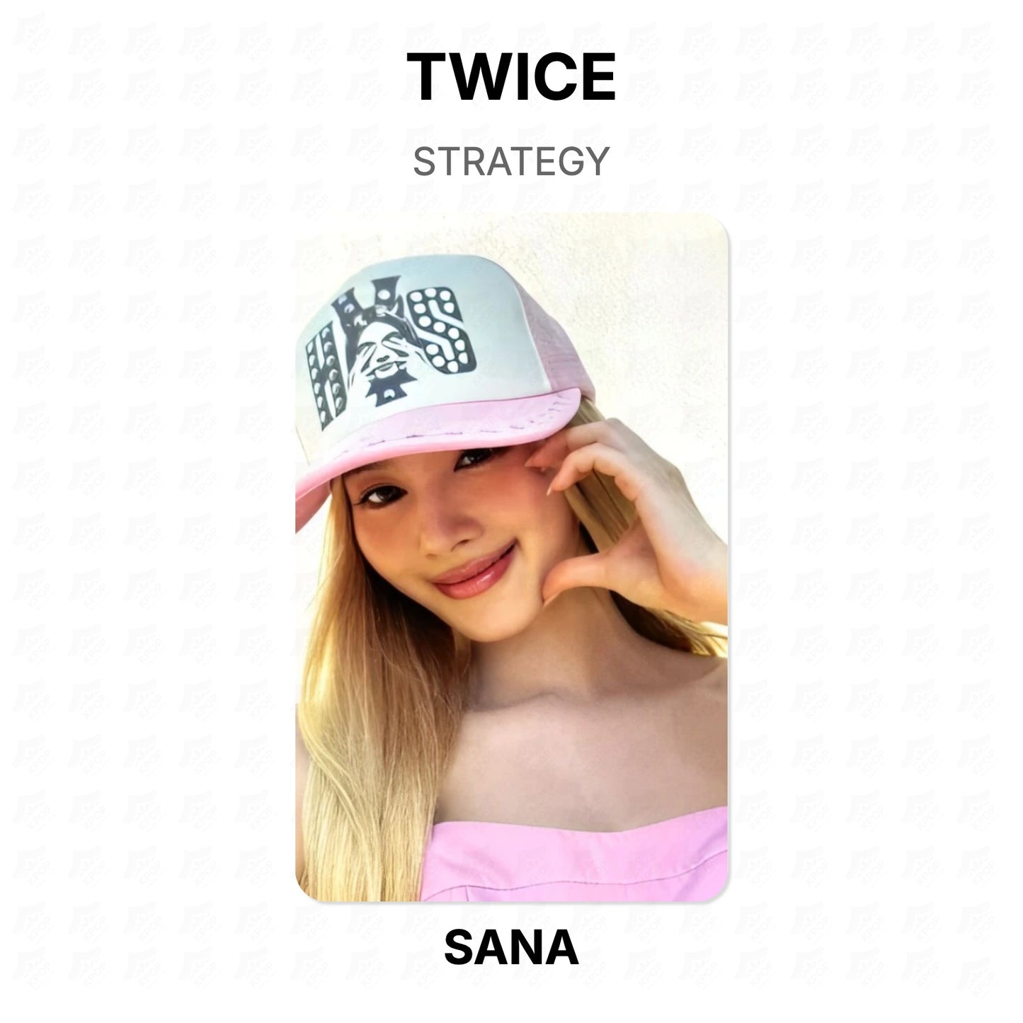 TWICE STRATEGY Official Photocard