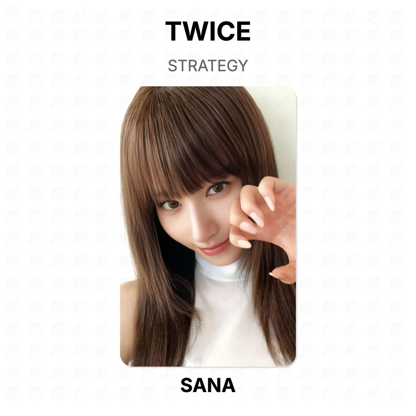 TWICE STRATEGY Official Photocard