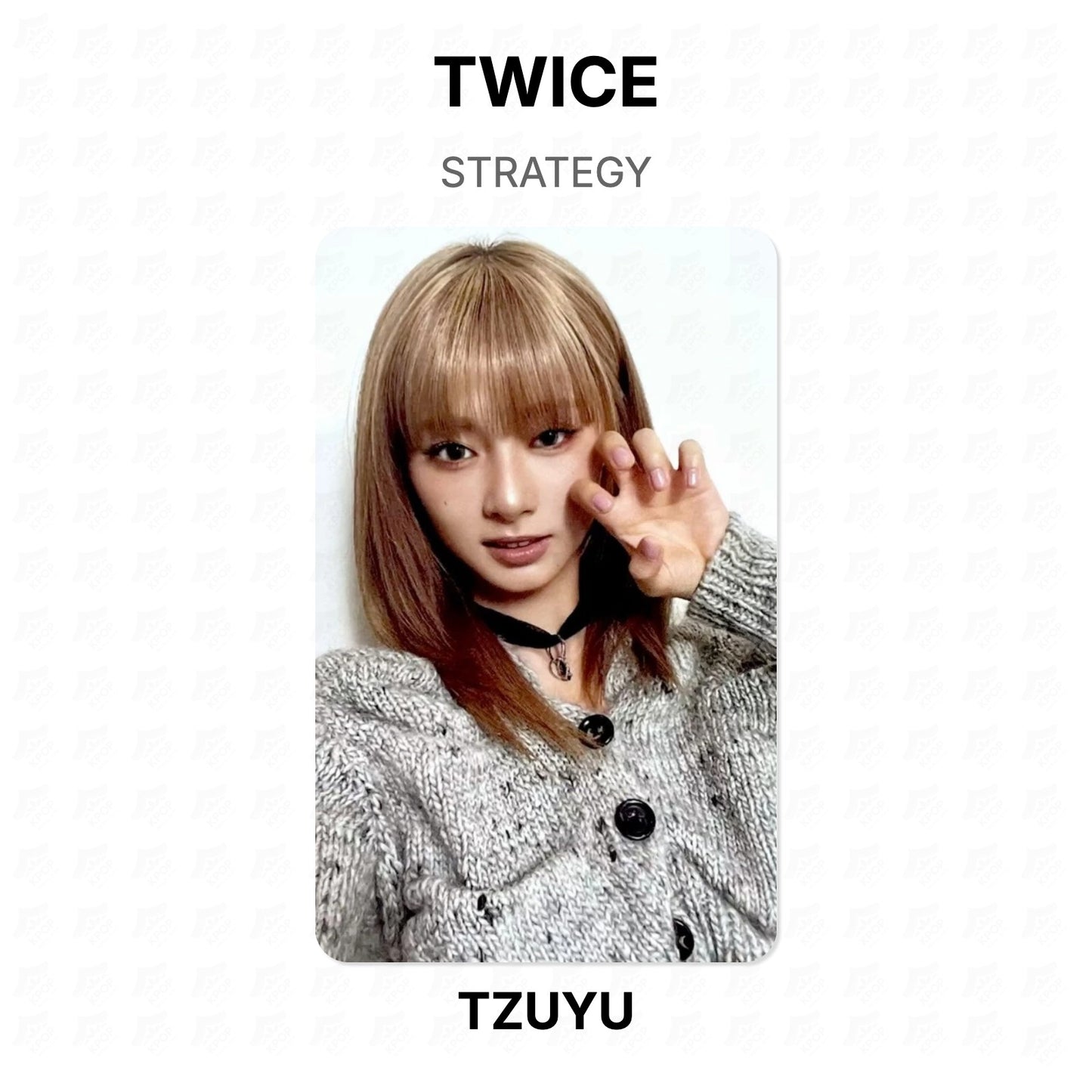 TWICE STRATEGY Official Photocard