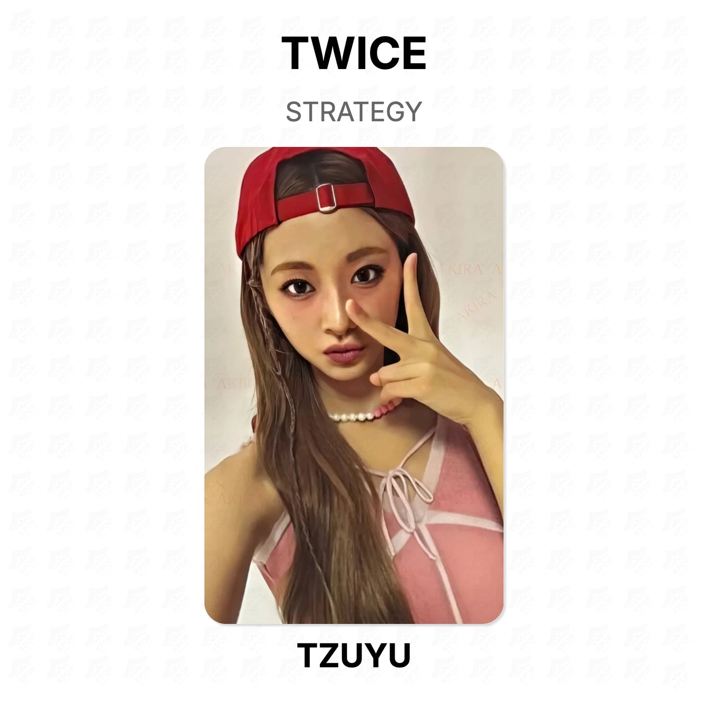 TWICE STRATEGY Official Photocard