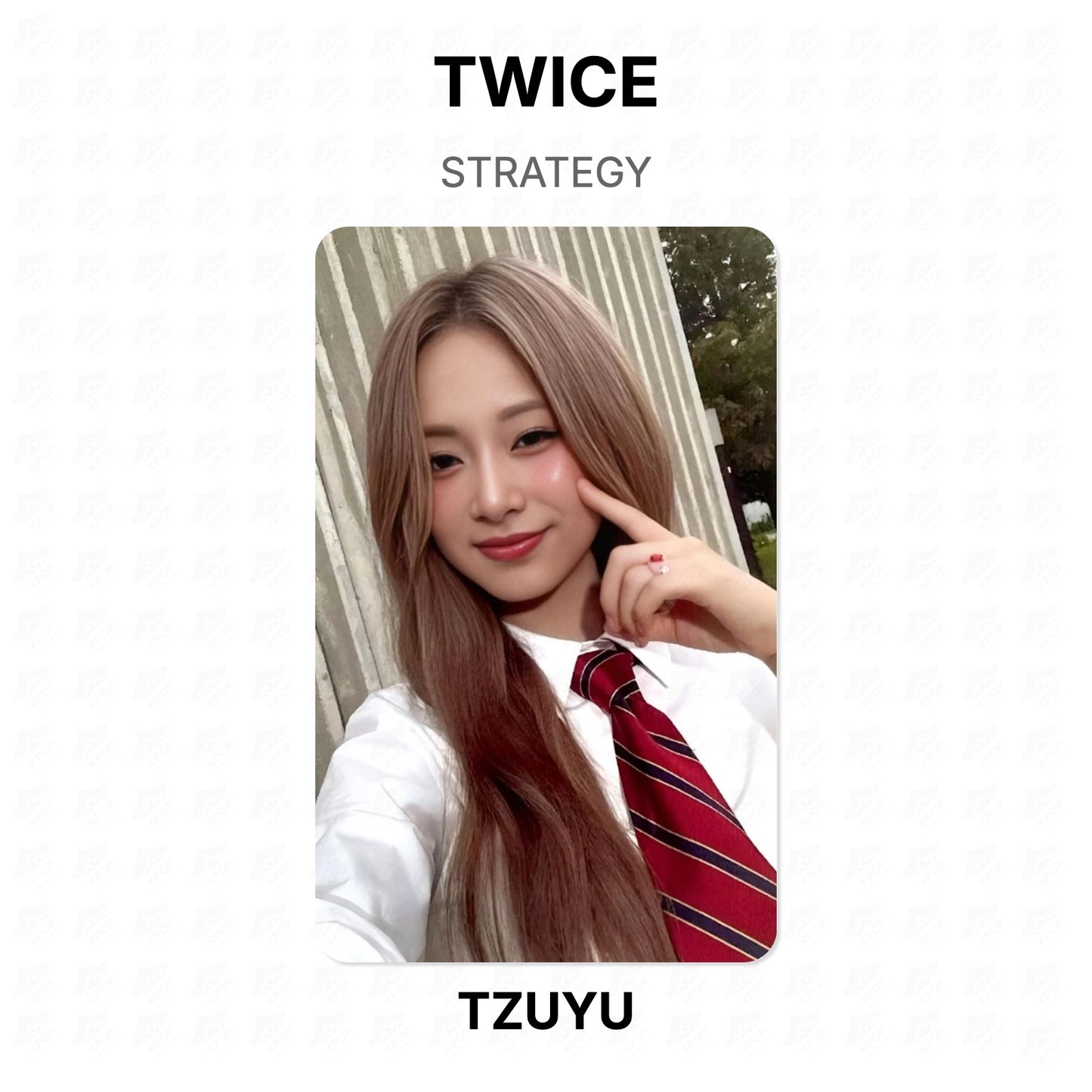 TWICE STRATEGY Official Photocard