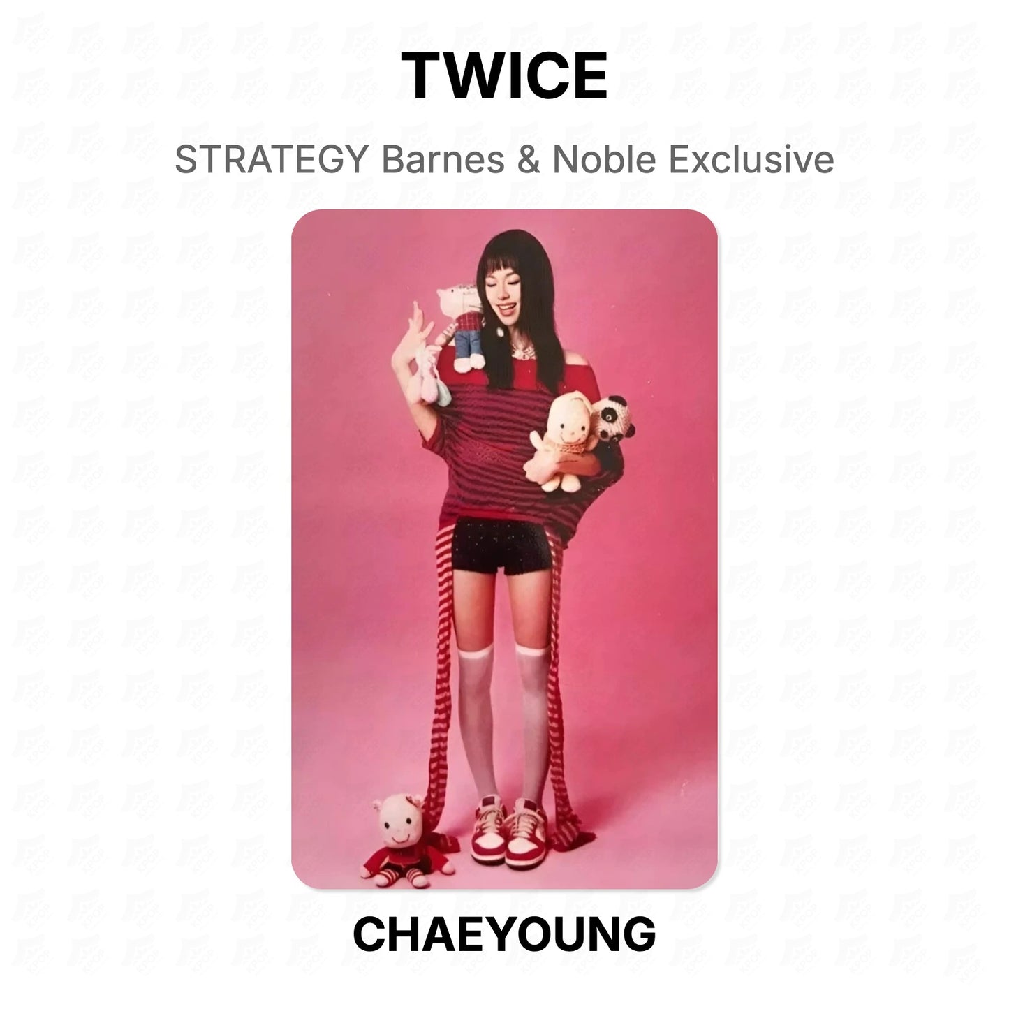 TWICE STRATEGY Barnes & Noble Exclusive Official Photocard