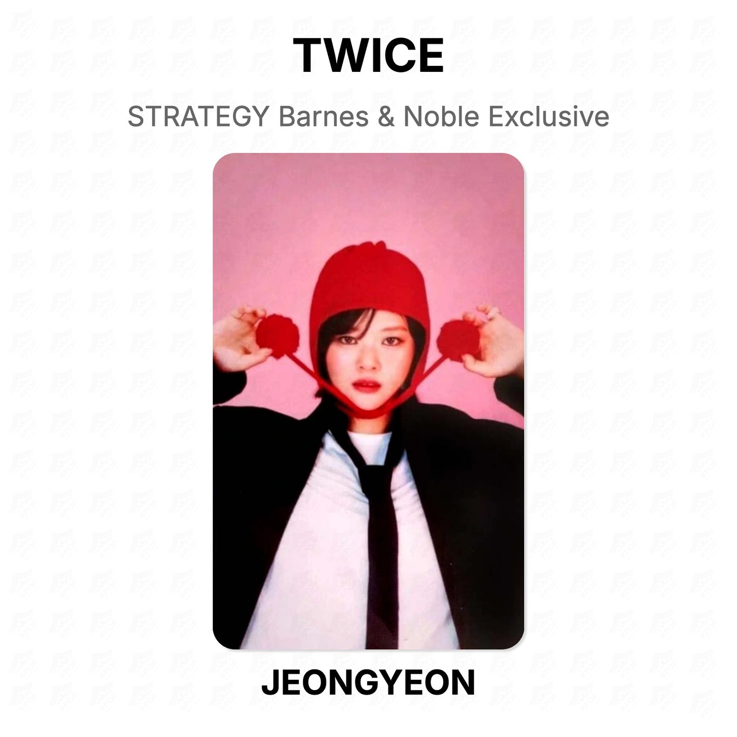 TWICE STRATEGY Barnes & Noble Exclusive Official Photocard