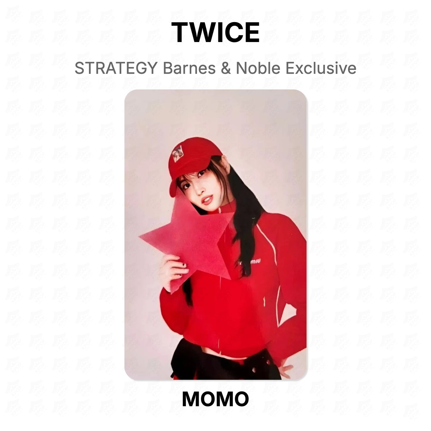 TWICE STRATEGY Barnes & Noble Exclusive Official Photocard