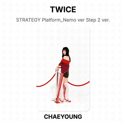 TWICE STRATEGY Platform_Nemo ver Step 2 ver. Official Photocard