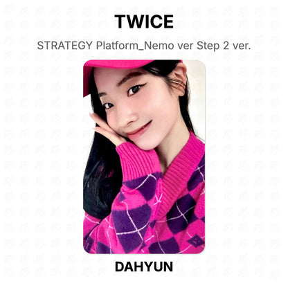TWICE STRATEGY Platform_Nemo ver Step 2 ver. Official Photocard