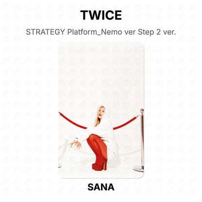 TWICE STRATEGY Platform_Nemo ver Step 2 ver. Official Photocard