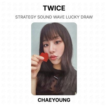 TWICE STRATEGY SOUND WAVE LUCKY DRAW Official Photocard
