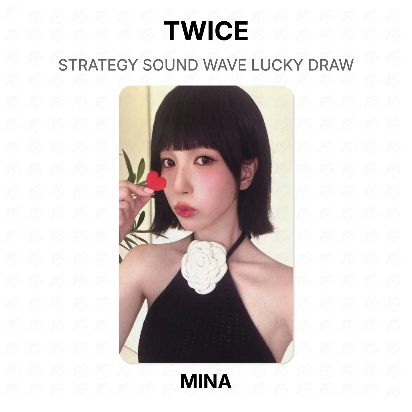 TWICE STRATEGY SOUND WAVE LUCKY DRAW Official Photocard