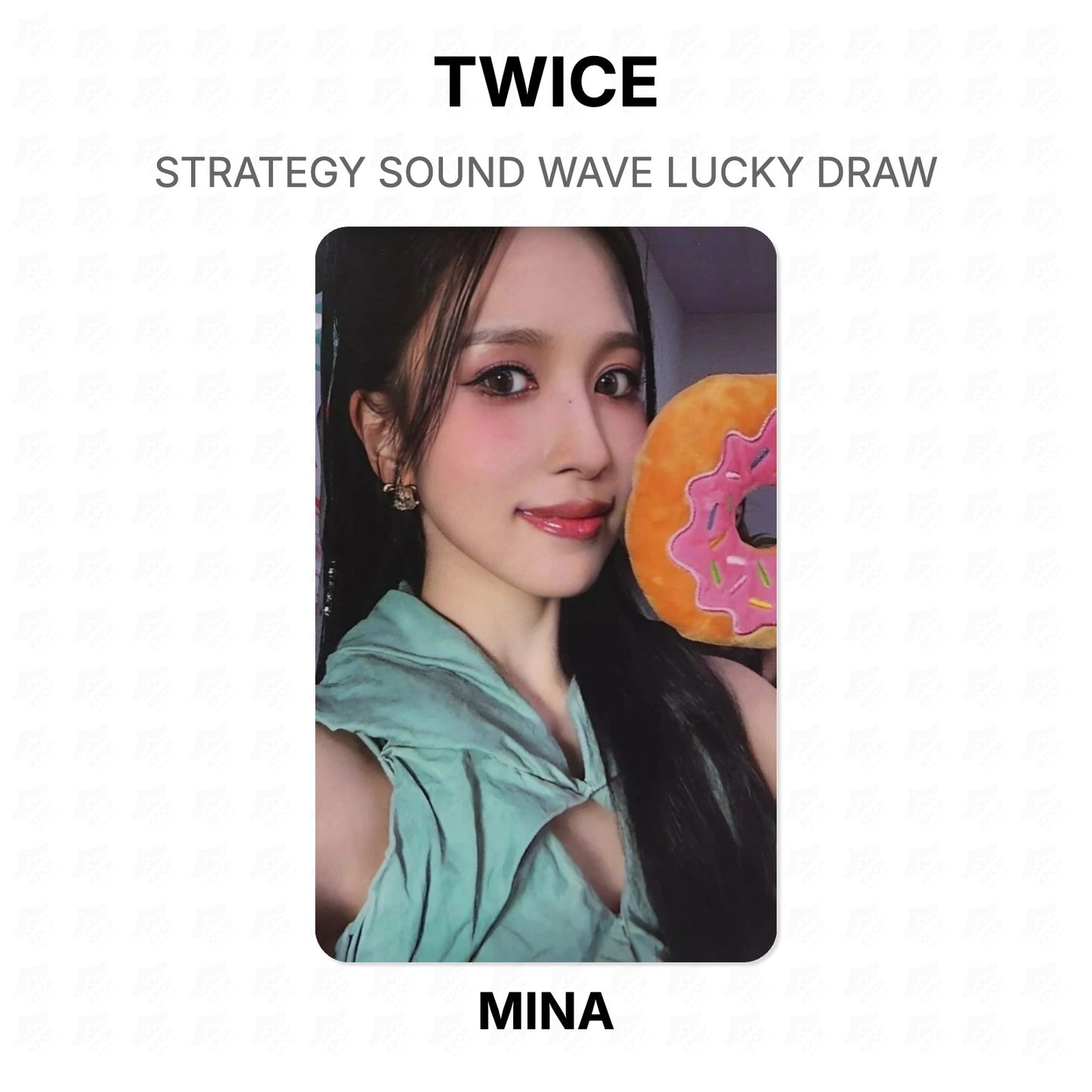 TWICE STRATEGY SOUND WAVE LUCKY DRAW Official Photocard