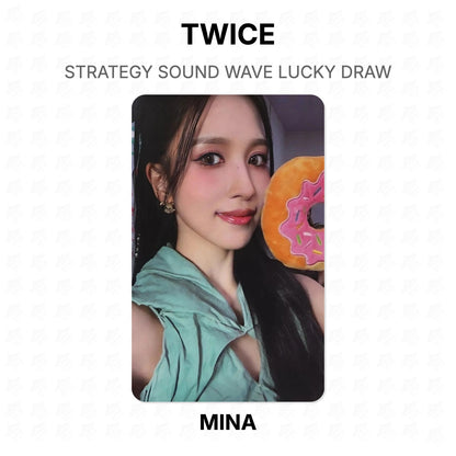 TWICE STRATEGY SOUND WAVE LUCKY DRAW Official Photocard