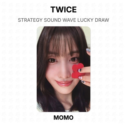 TWICE STRATEGY SOUND WAVE LUCKY DRAW Official Photocard