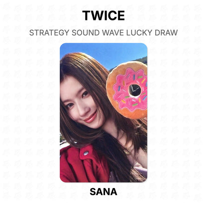 TWICE STRATEGY SOUND WAVE LUCKY DRAW Official Photocard