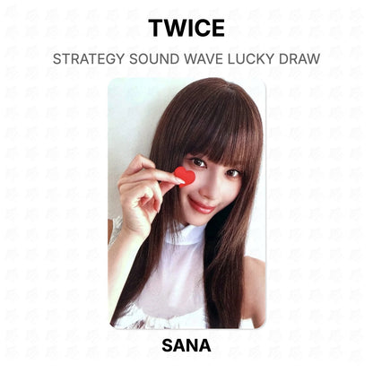 TWICE STRATEGY SOUND WAVE LUCKY DRAW Official Photocard