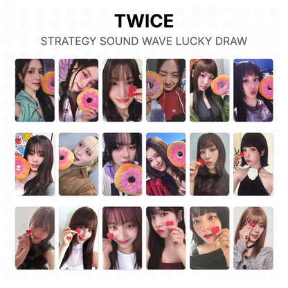 TWICE STRATEGY SOUND WAVE LUCKY DRAW Official Photocard