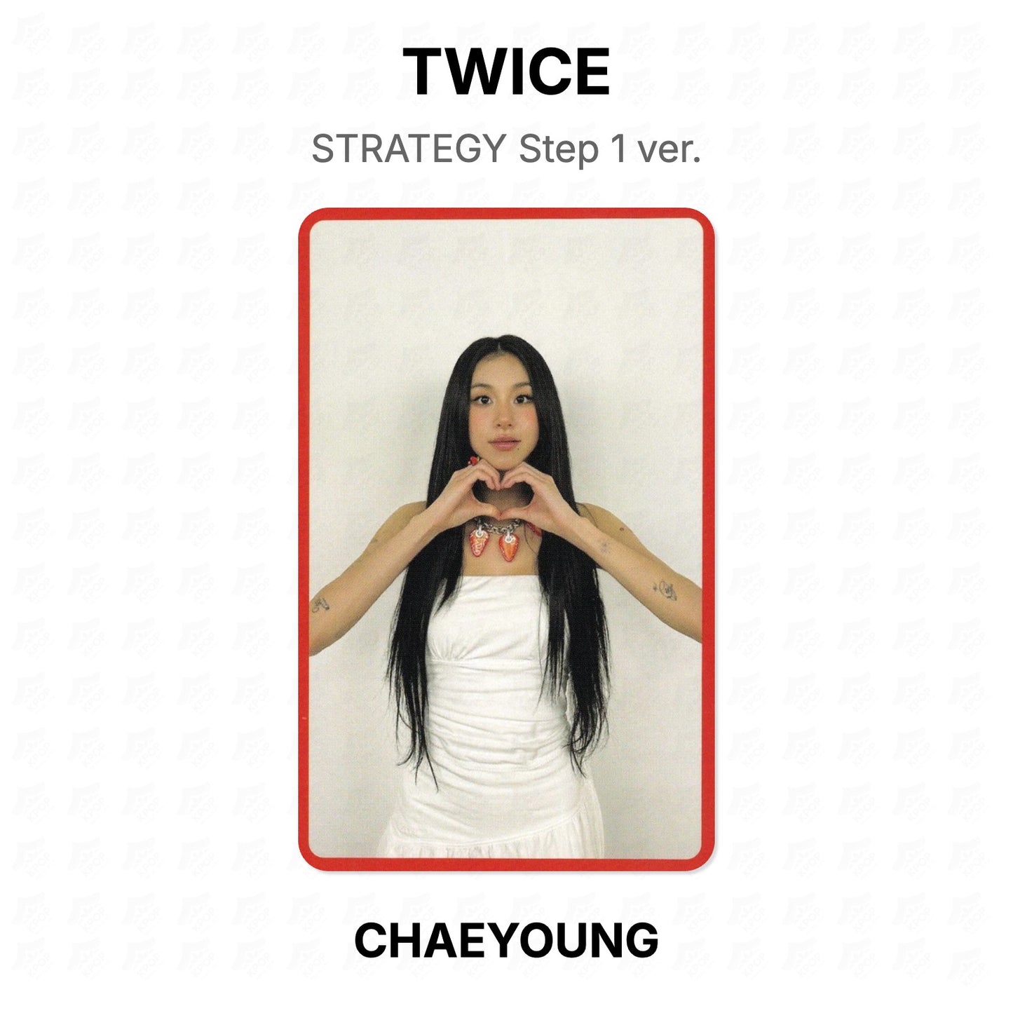 TWICE STRATEGY Step 1 ver. Official Photocard