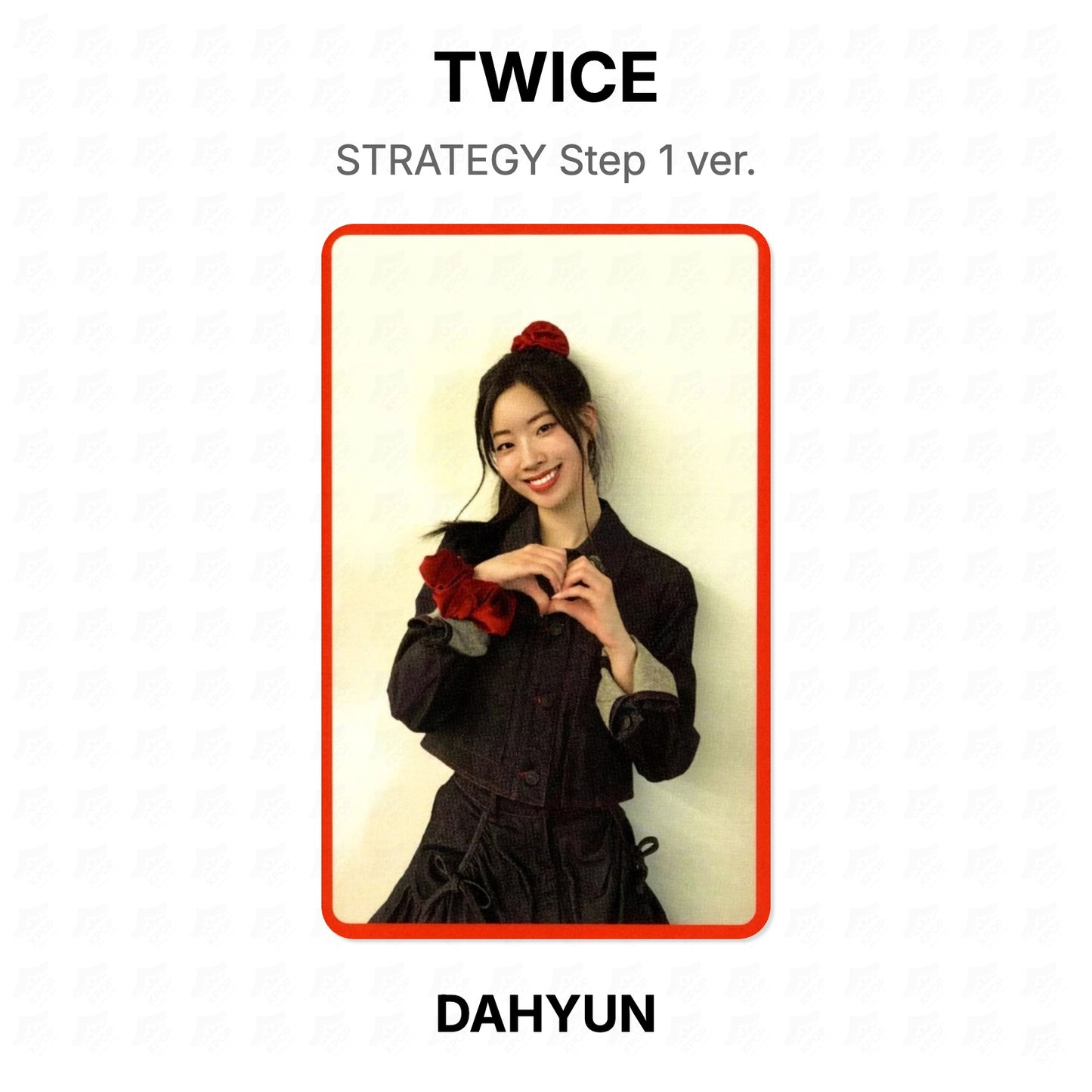 TWICE STRATEGY Step 1 ver. Official Photocard