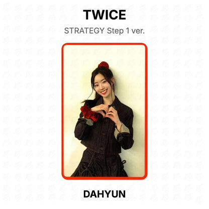 TWICE STRATEGY Step 1 ver. Official Photocard