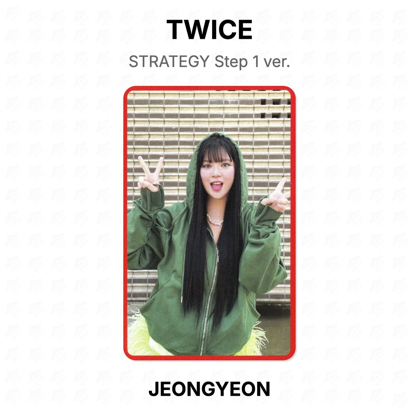 TWICE STRATEGY Step 1 ver. Official Photocard
