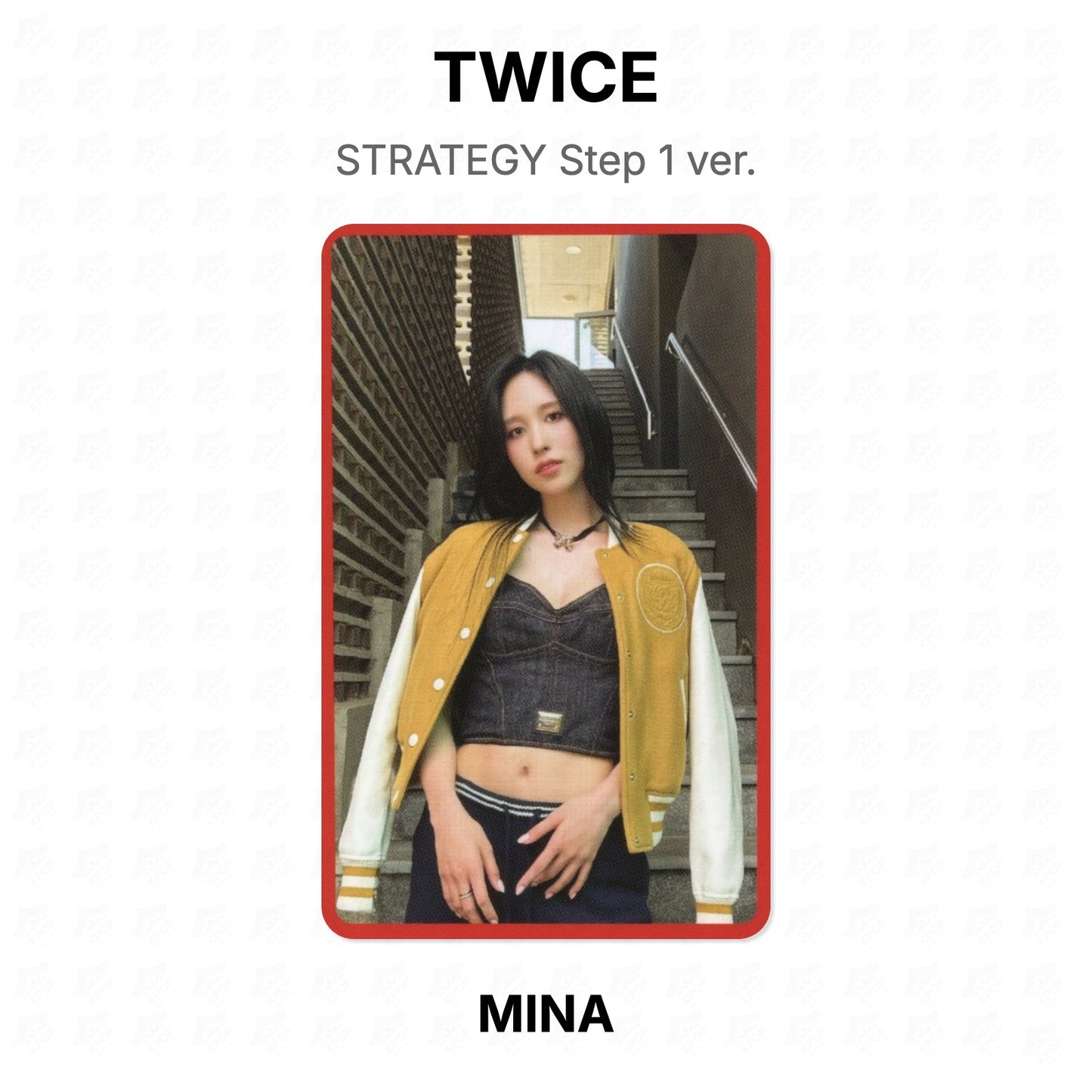 TWICE STRATEGY Step 1 ver. Official Photocard