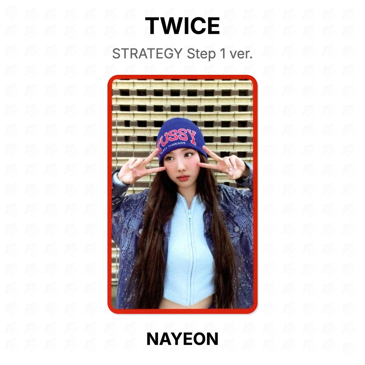 TWICE STRATEGY Step 1 ver. Official Photocard
