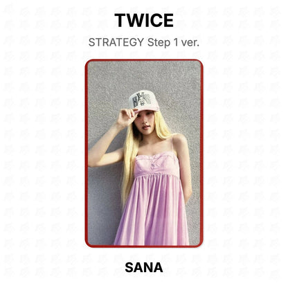 TWICE STRATEGY Step 1 ver. Official Photocard