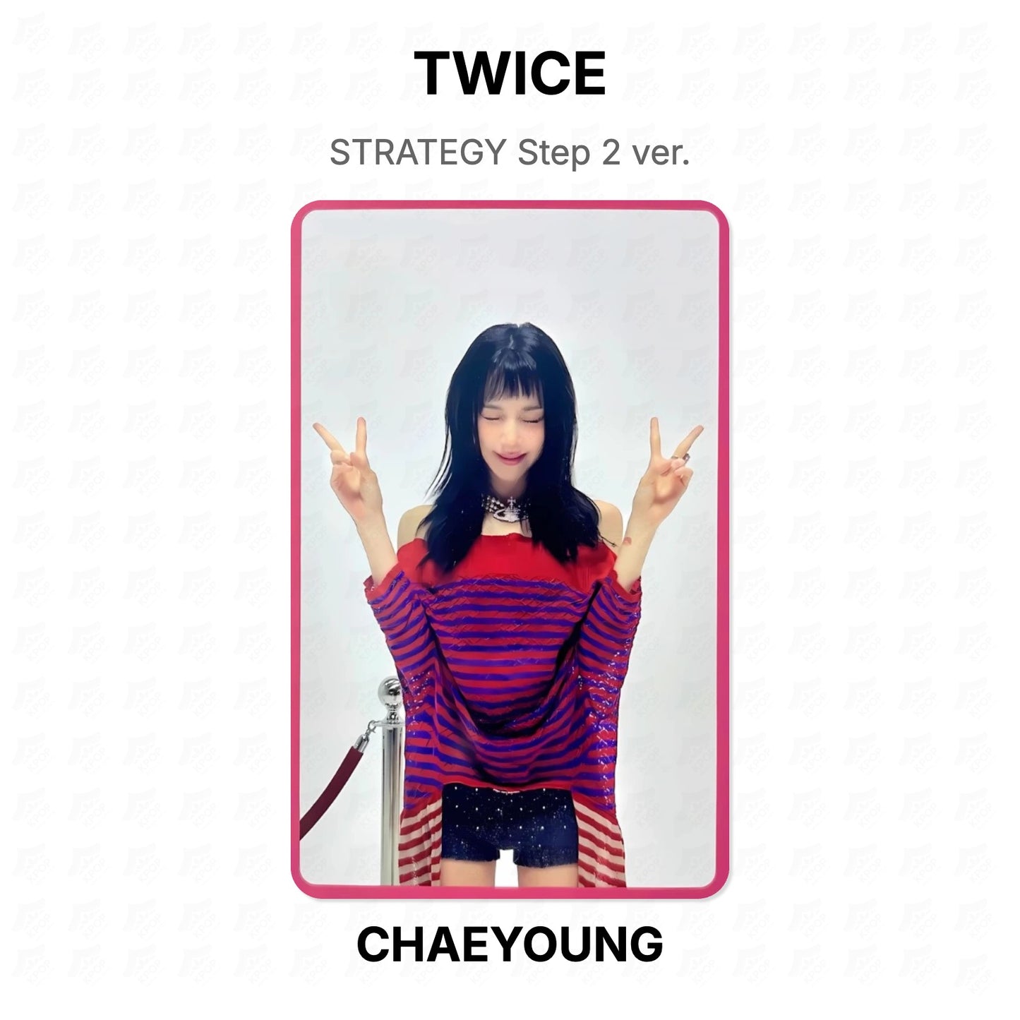 TWICE STRATEGY Step 2 ver. Official Photocard
