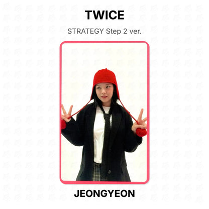 TWICE STRATEGY Step 2 ver. Official Photocard