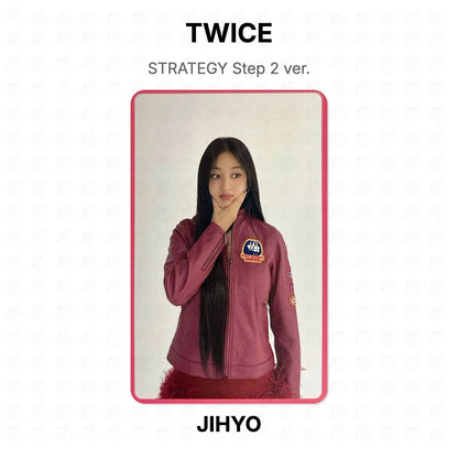 TWICE STRATEGY Step 2 ver. Official Photocard
