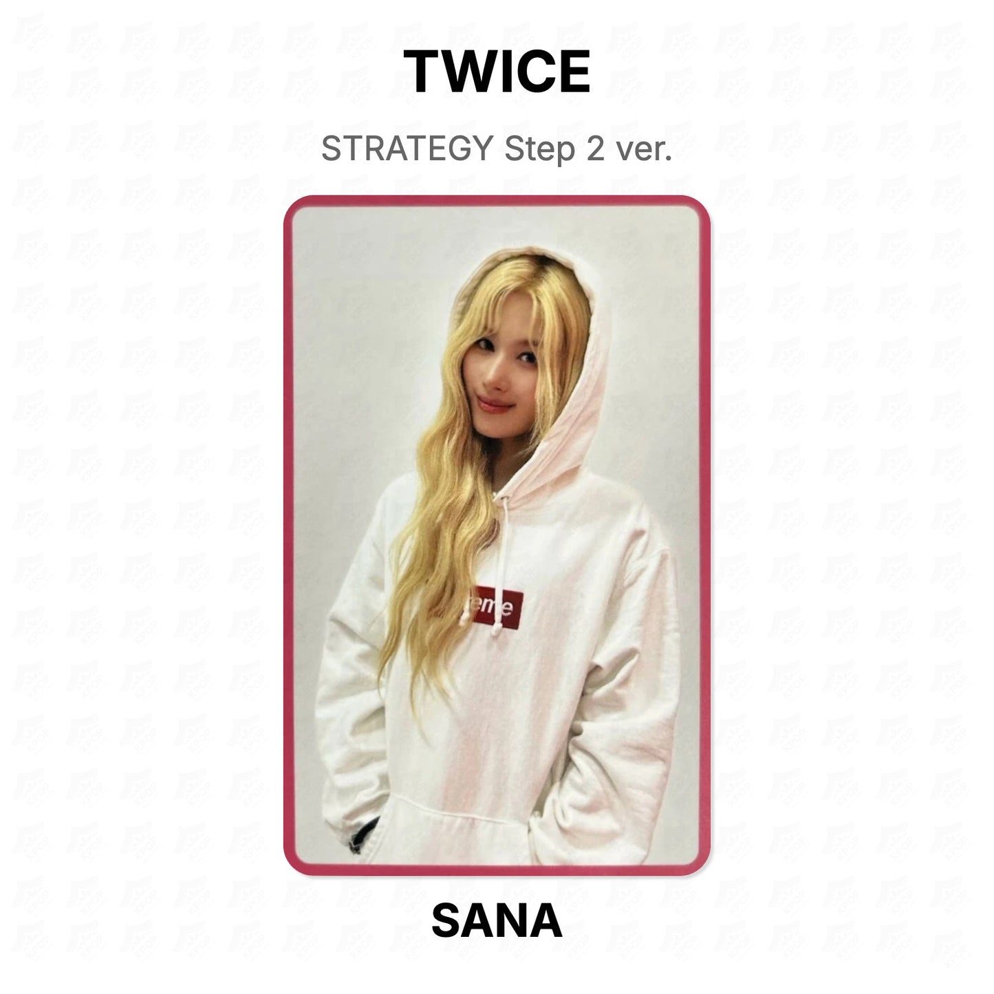 TWICE STRATEGY Step 2 ver. Official Photocard