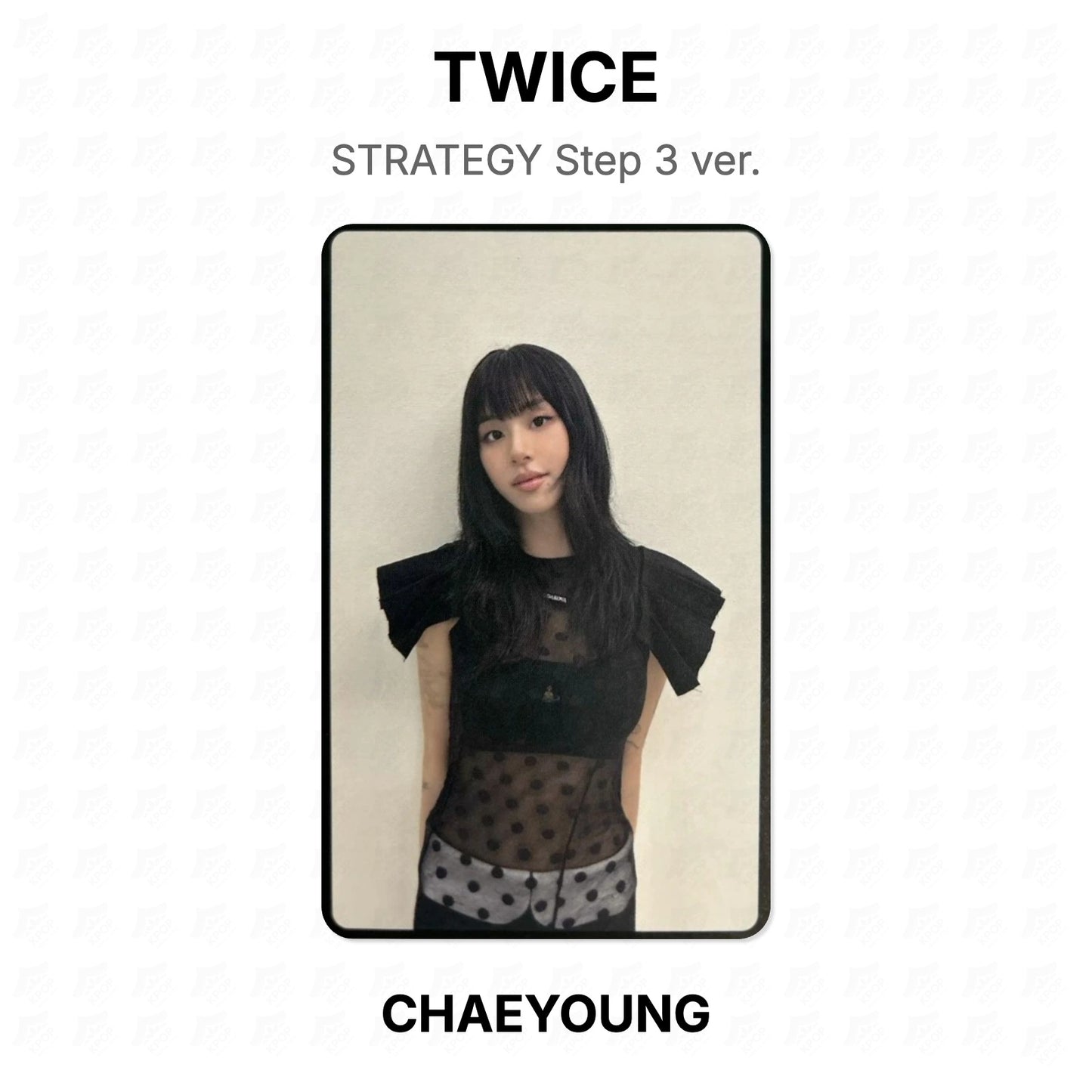 TWICE STRATEGY Step 3 ver. Official Photocard