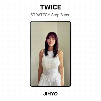 TWICE STRATEGY Step 3 ver. Official Photocard