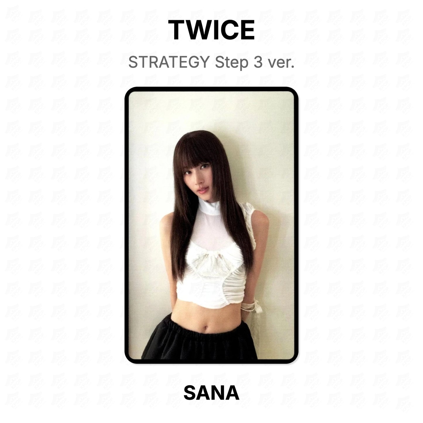 TWICE STRATEGY Step 3 ver. Official Photocard