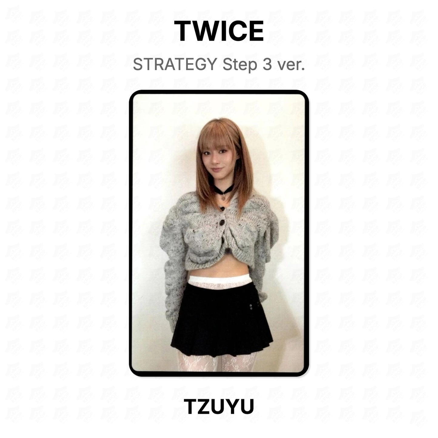 TWICE STRATEGY Step 3 ver. Official Photocard