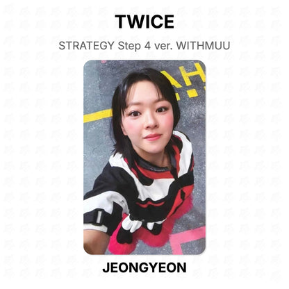 TWICE STRATEGY Step 4 ver. WITHMUU Official Photocard