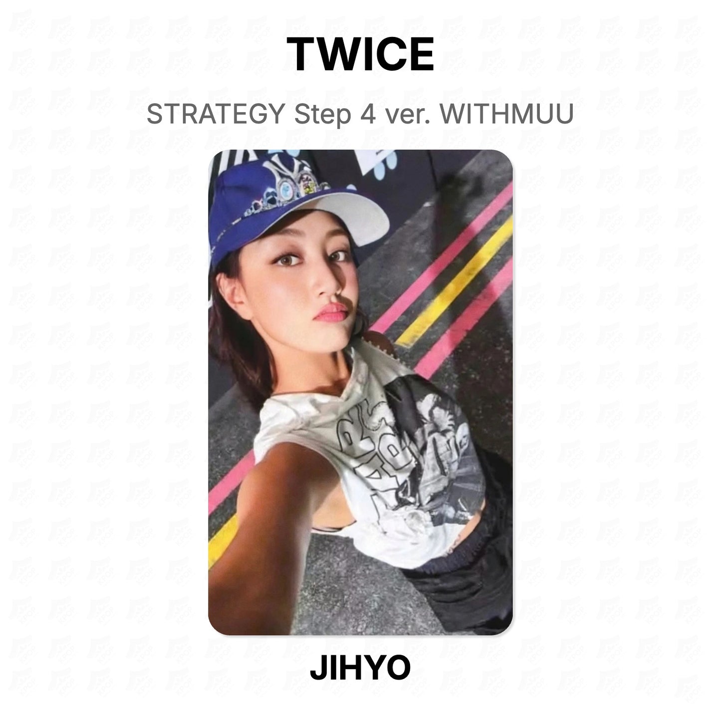 TWICE STRATEGY Step 4 ver. WITHMUU Official Photocard