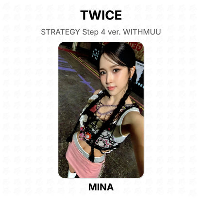 TWICE STRATEGY Step 4 ver. WITHMUU Official Photocard