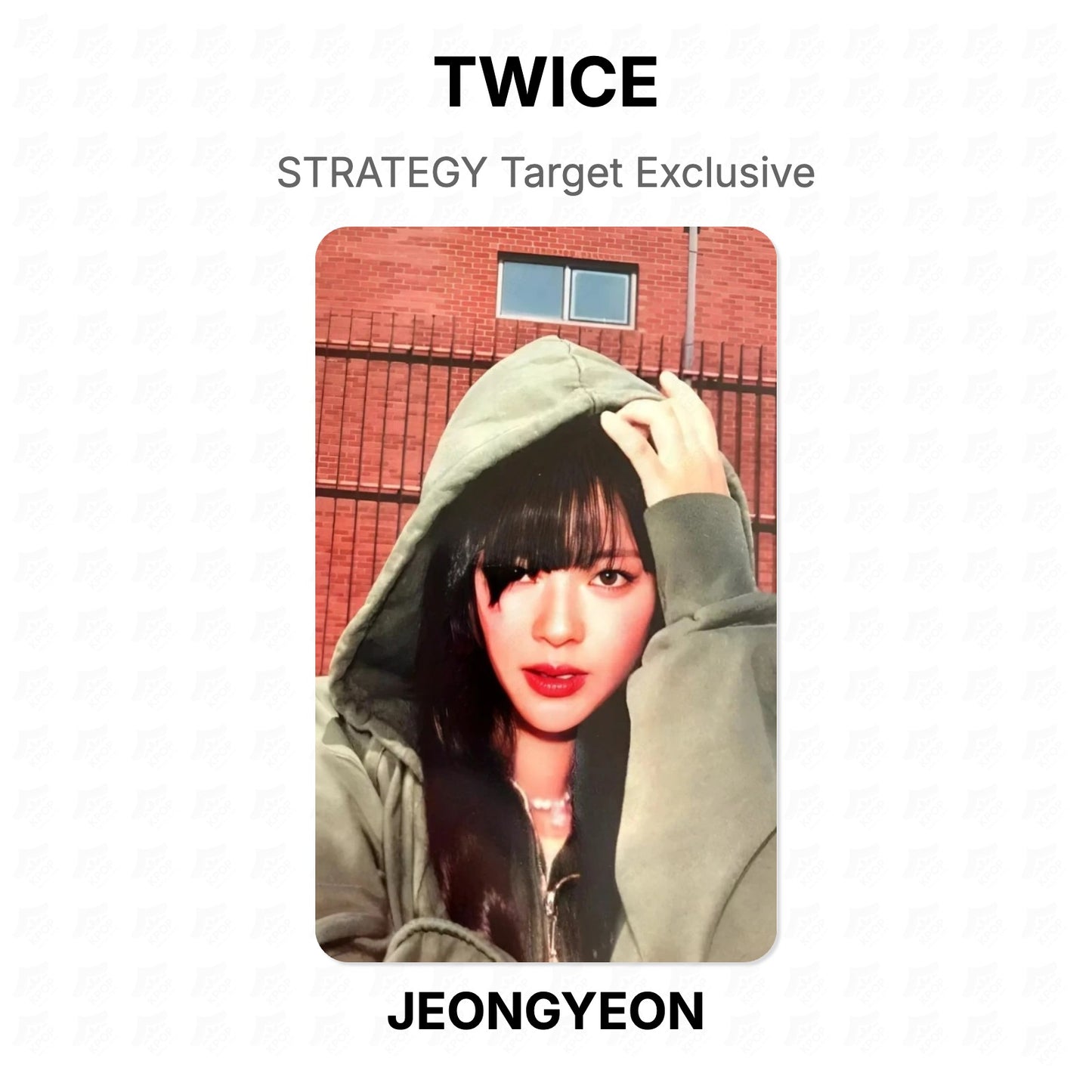 TWICE STRATEGY Target Exclusive Official Photocard