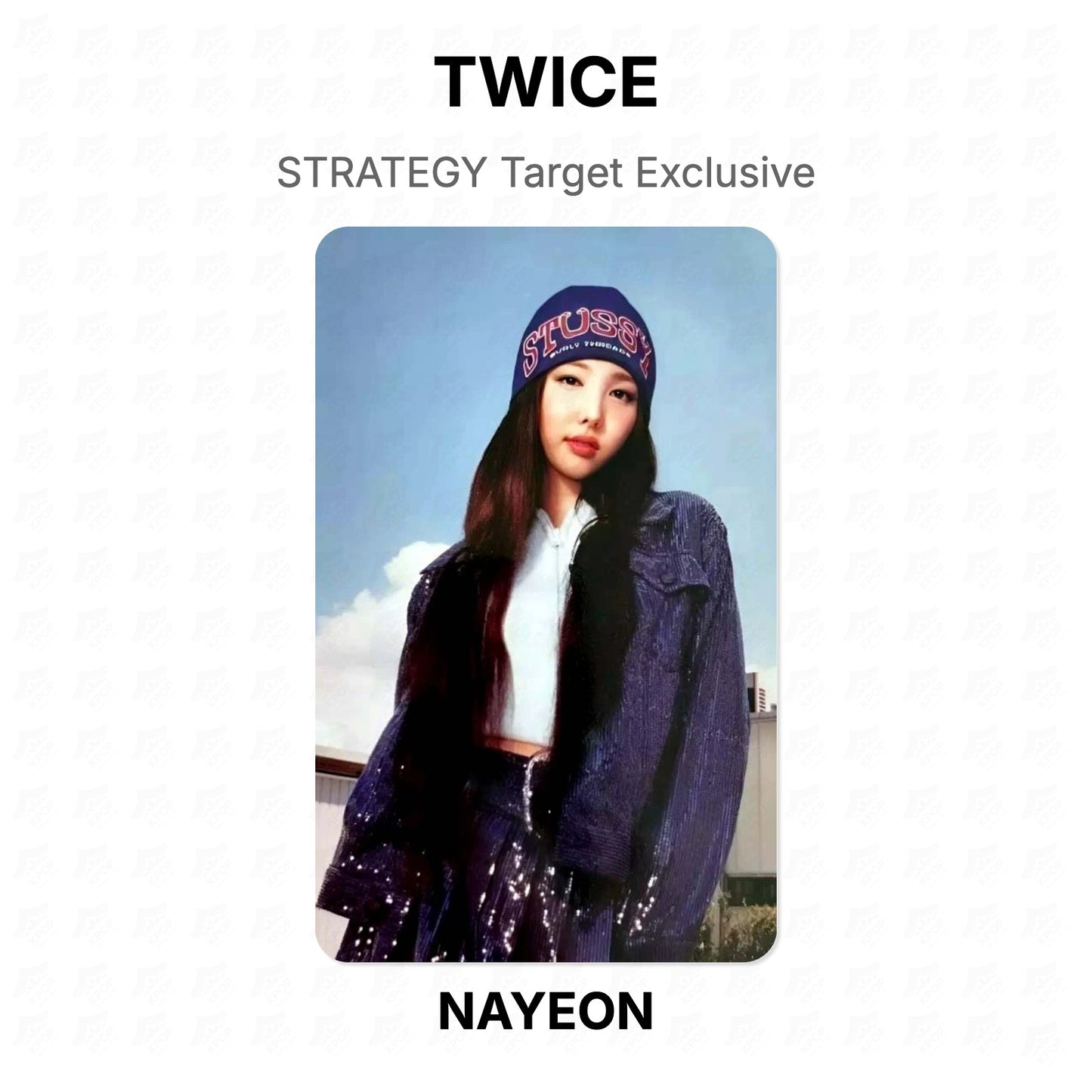 TWICE STRATEGY Target Exclusive Official Photocard