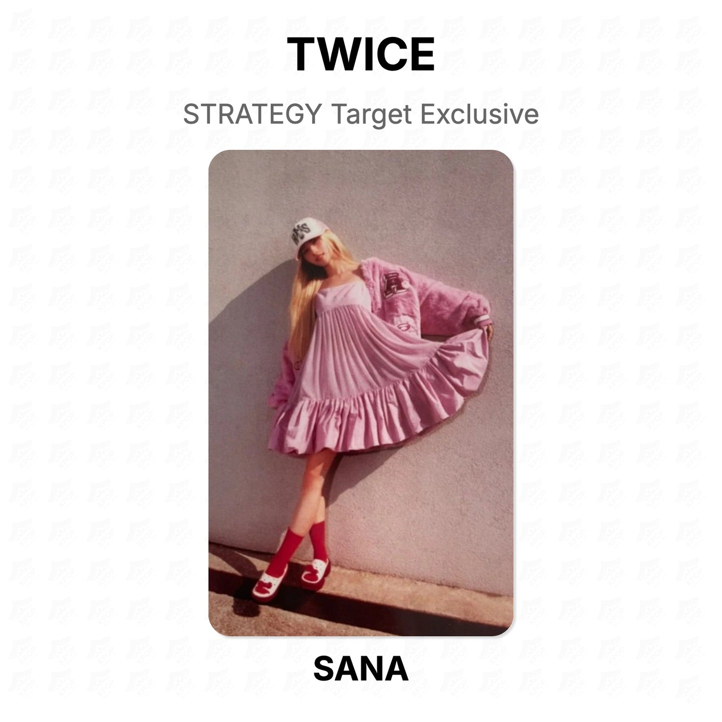TWICE STRATEGY Target Exclusive Official Photocard