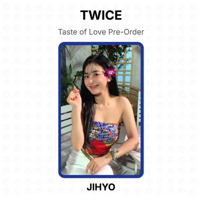 TWICE Taste of Love Pre-Order Official Photocard