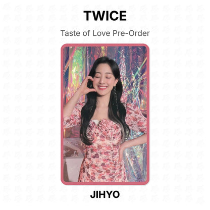 TWICE Taste of Love Pre-Order Official Photocard