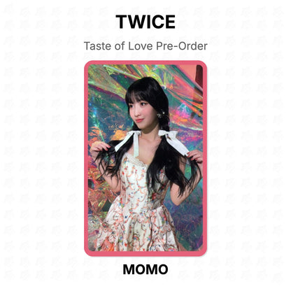 TWICE Taste of Love Pre-Order Official Photocard