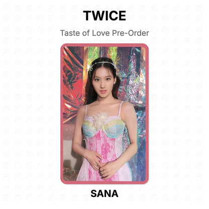 TWICE Taste of Love Pre-Order Official Photocard