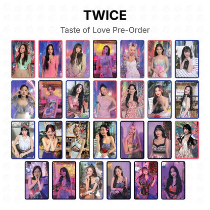 TWICE Taste of Love Pre-Order Official Photocard