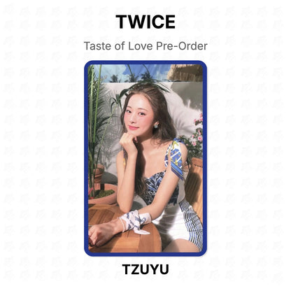 TWICE Taste of Love Pre-Order Official Photocard