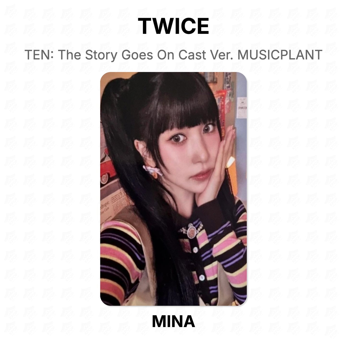 TWICE TEN: The Story Goes On Cast Ver. MUSICPLANT Official Photocard