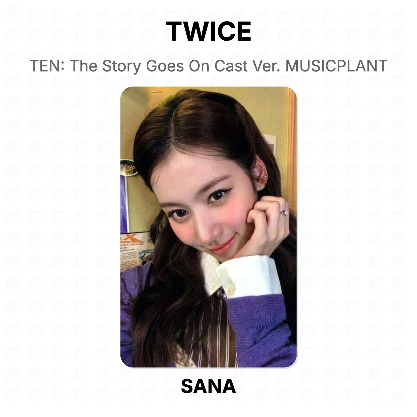 TWICE TEN: The Story Goes On Cast Ver. MUSICPLANT Official Photocard