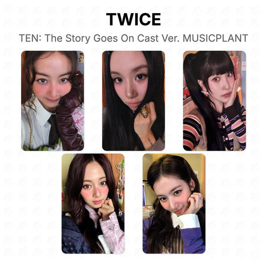 TWICE TEN: The Story Goes On Cast Ver. MUSICPLANT Official Photocard