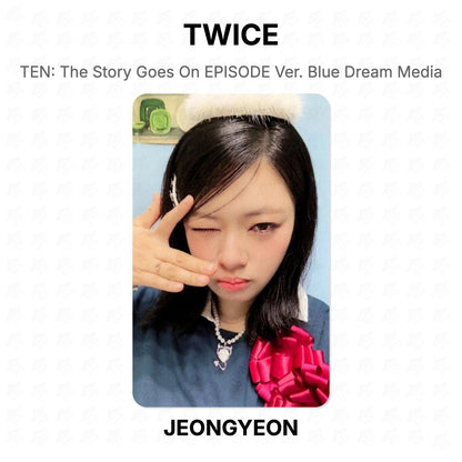 TWICE TEN: The Story Goes On EPISODE Ver. Blue Dream Media Official Photocard